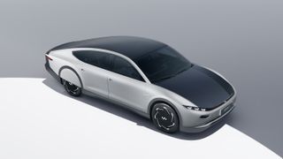 Dutch company Lightyear's solar-powered car.