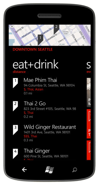 Windows phone 7.5 mango