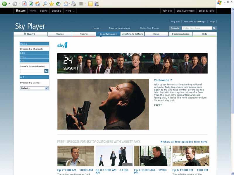 Sky Player