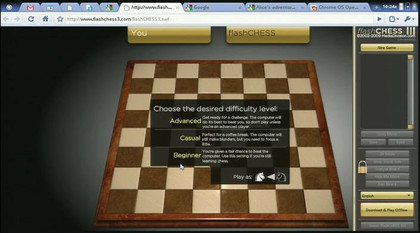 Chrome os chess
