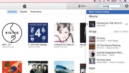 7. Search your library