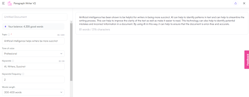 Writesonic AI
