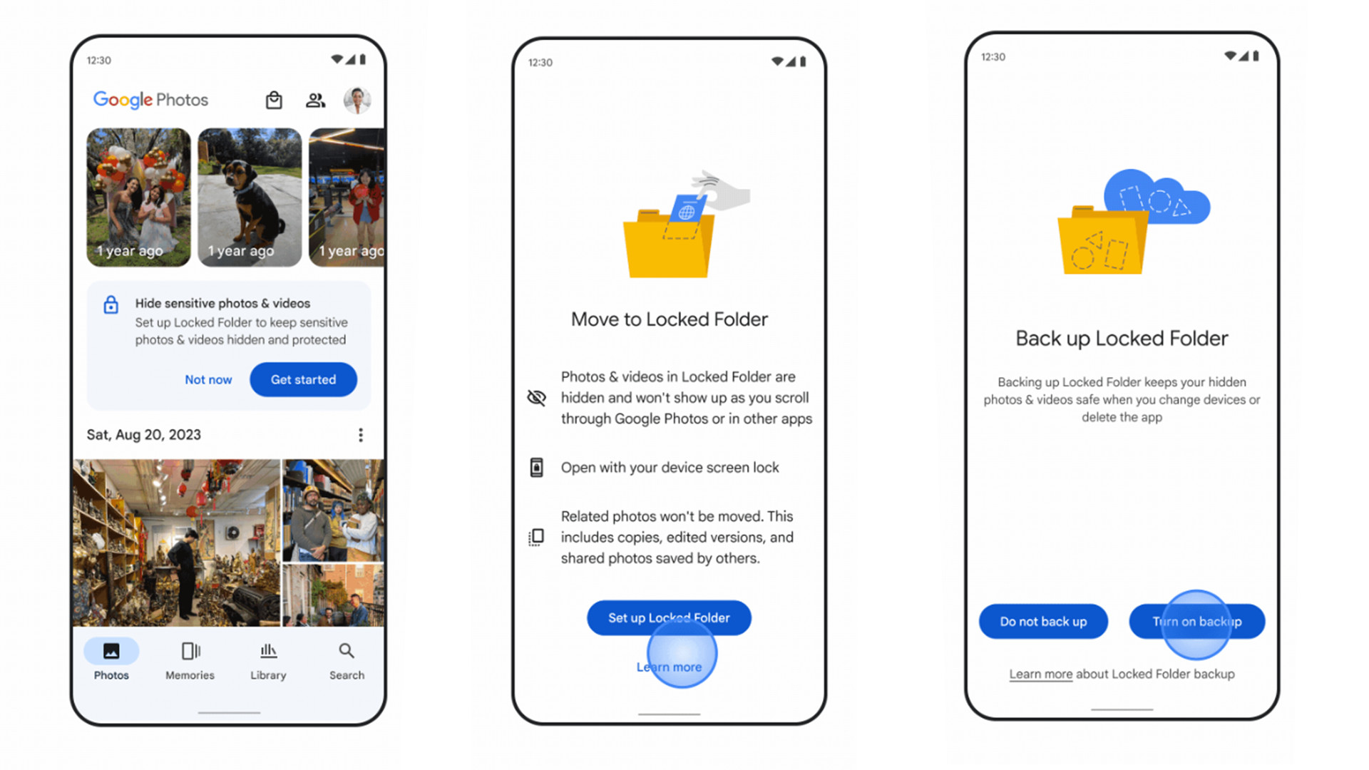 Google Photos Locked Folder