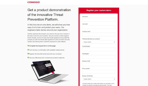 Comodo Dome Shield