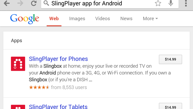 Google search update