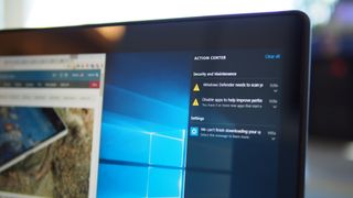 Windows 10 Action Centre
