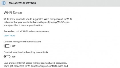 5. Manage Wi-Fi Settings