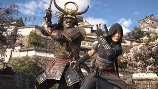 The two protagonists of Assassin's Creed Shadows.