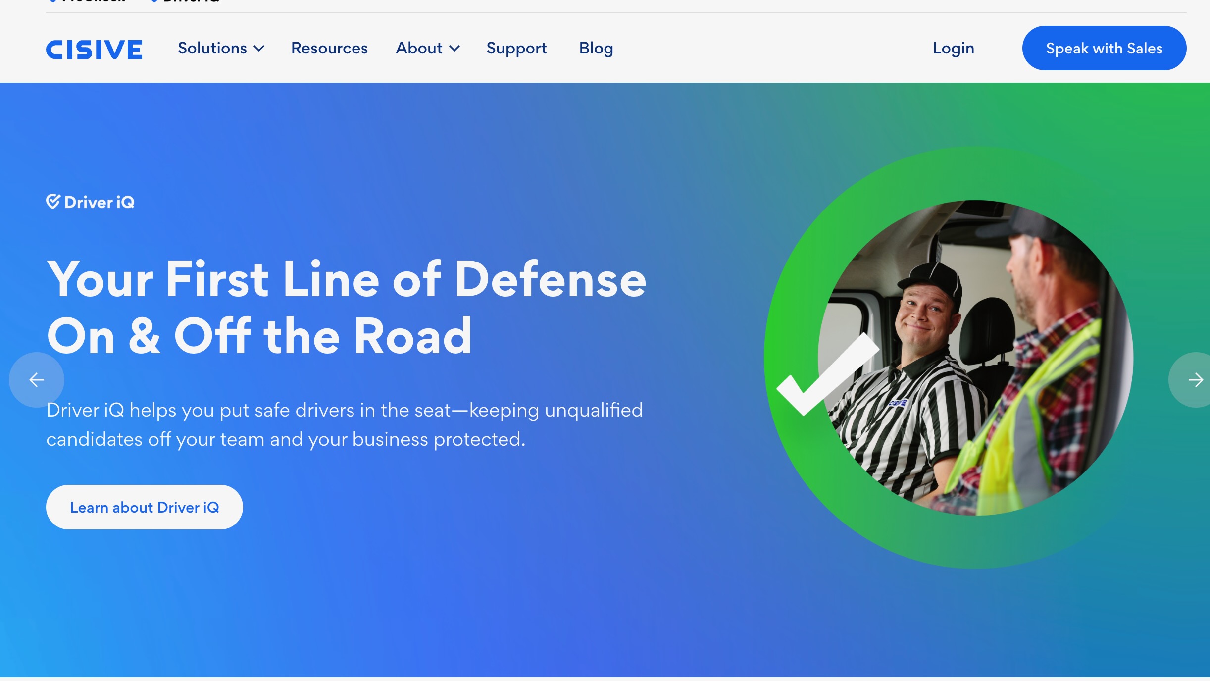 Cisive website