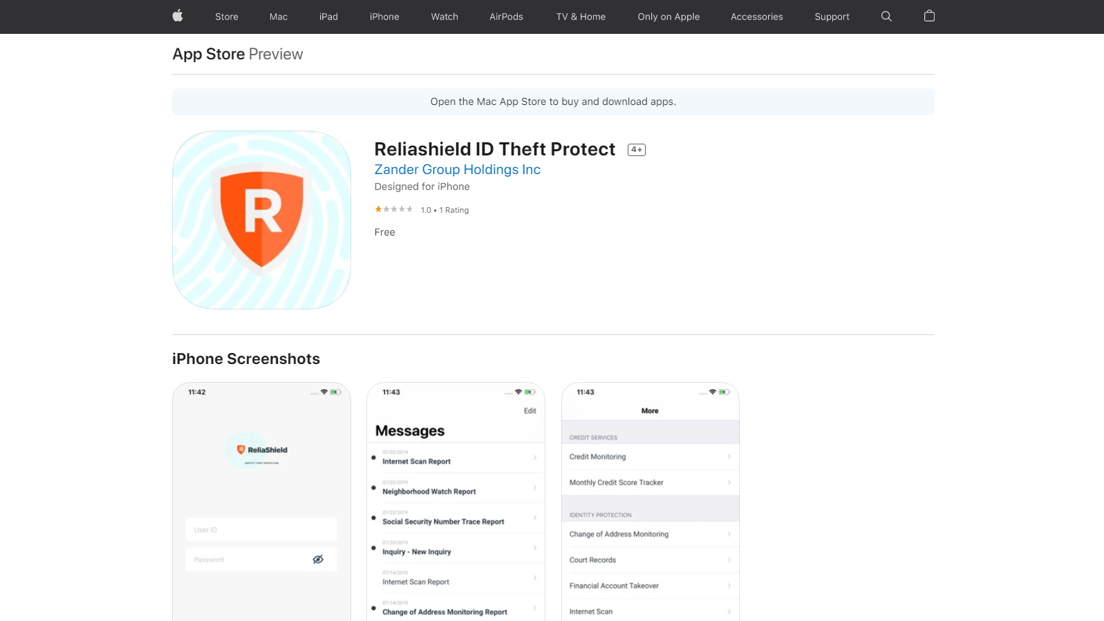iOS App