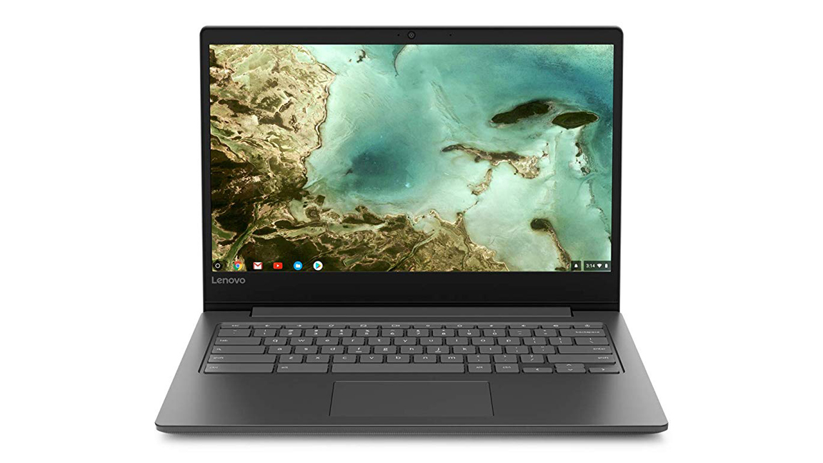 Lenovo Chromebook S330 against a white background