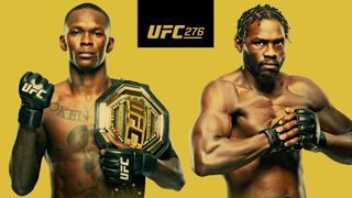 UFC 276 Adesanya vs Cannonier poster
