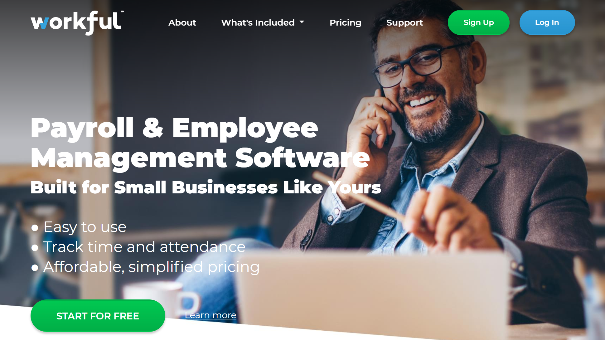 Workful website screenshot