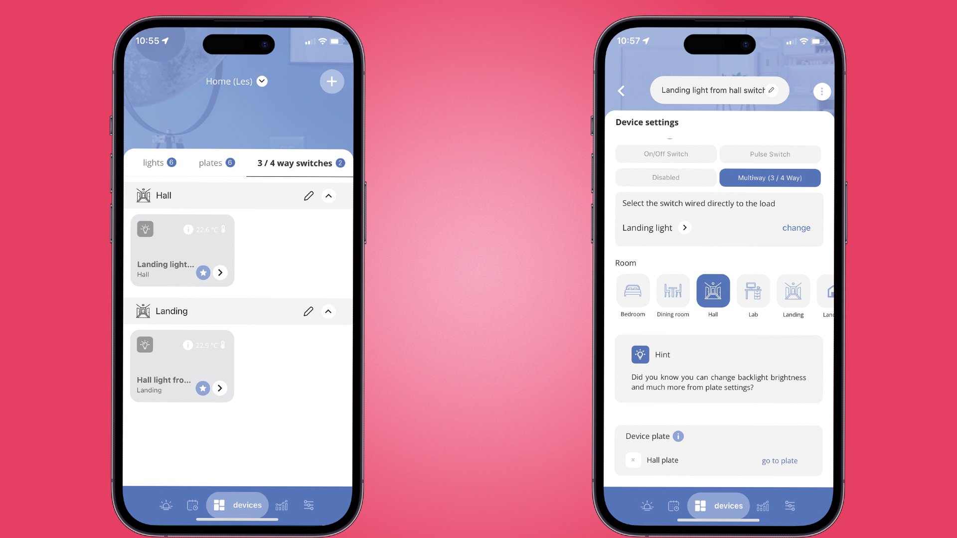 iotty E1/E2 Plus app showing setup