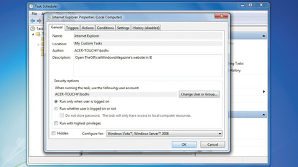 Automate tasks in Windows