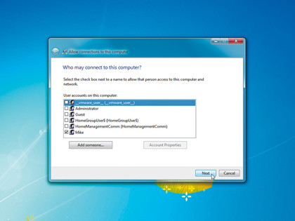 VPN step 1