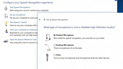 15. Set up speech