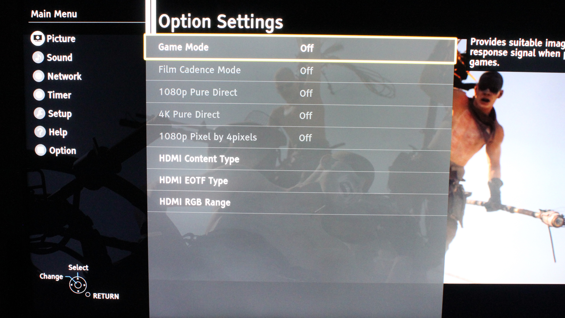 While we appreciate the amount of picture tweaking options available, they can be complicated to use.