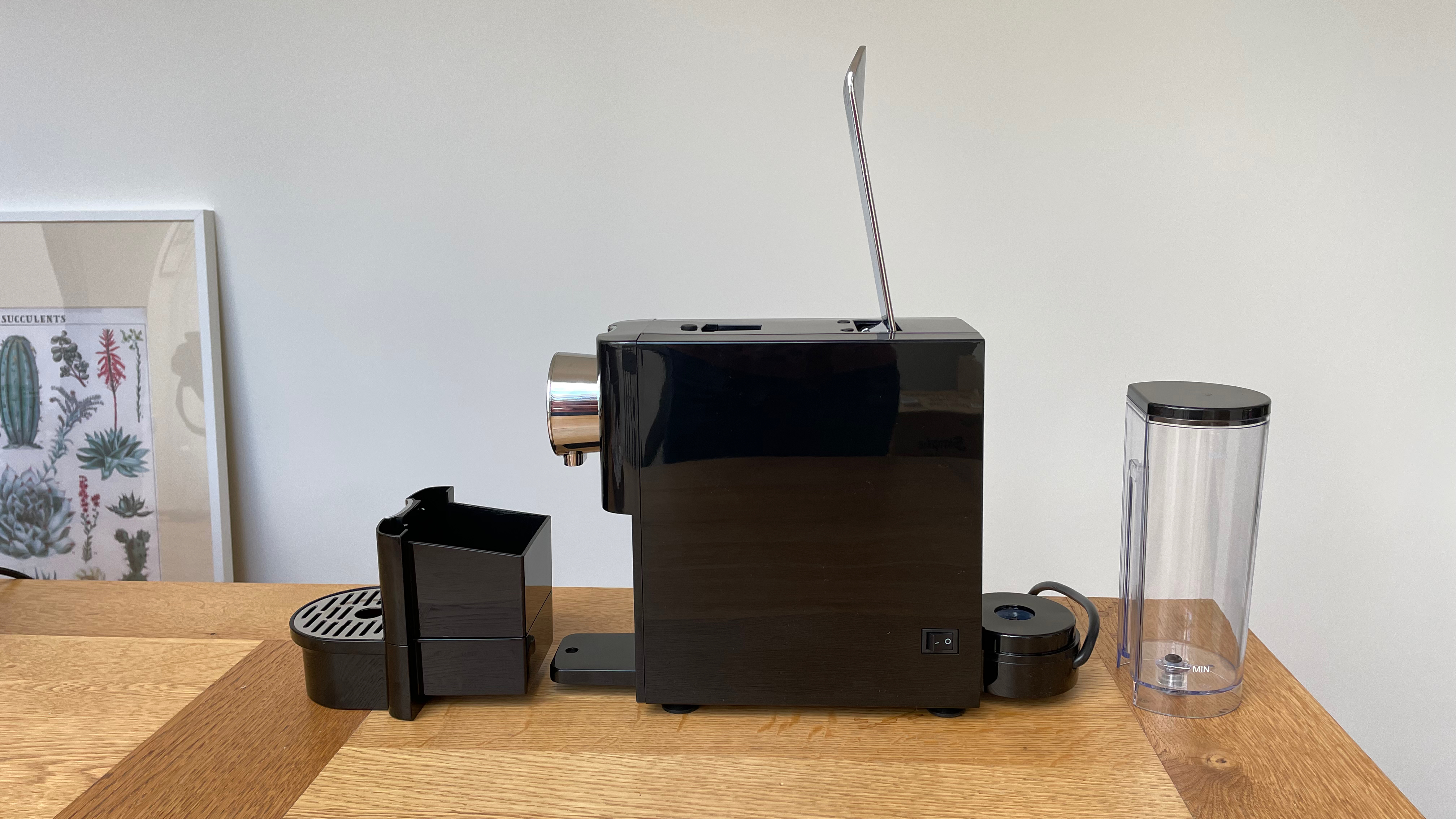 Image of Dualit coffee machine during testing
