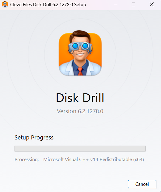 Disk Drill installation