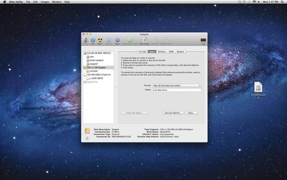 Create a lion boot drive