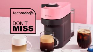 Nespresso Vertuo Pop in candy pink