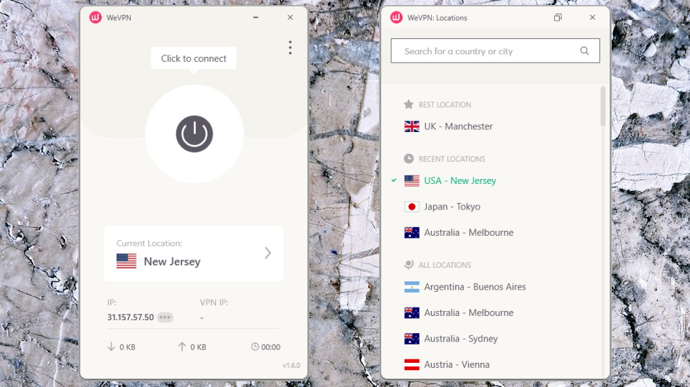 WeVPN Windows App