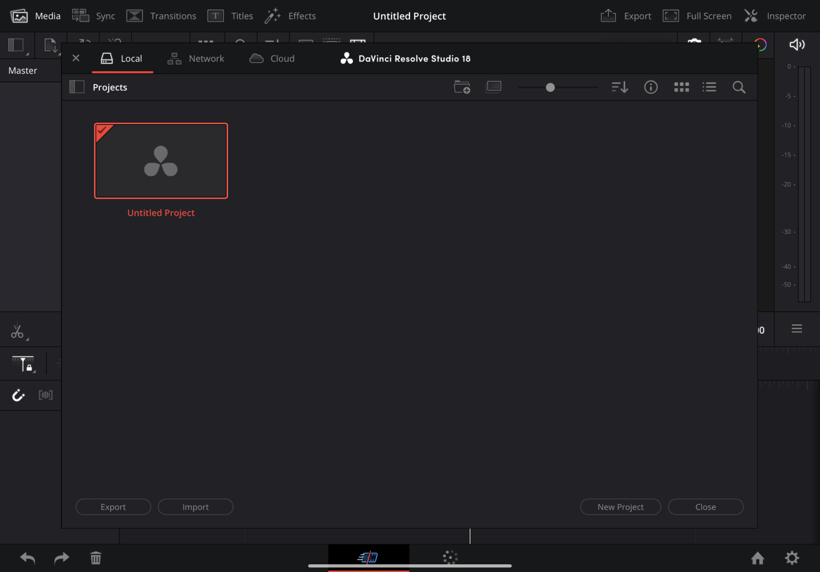 DaVinci Resolve on iPad, the free video editing app