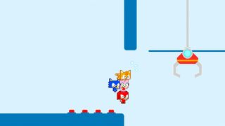 A Sonic Pico Park screenshot.