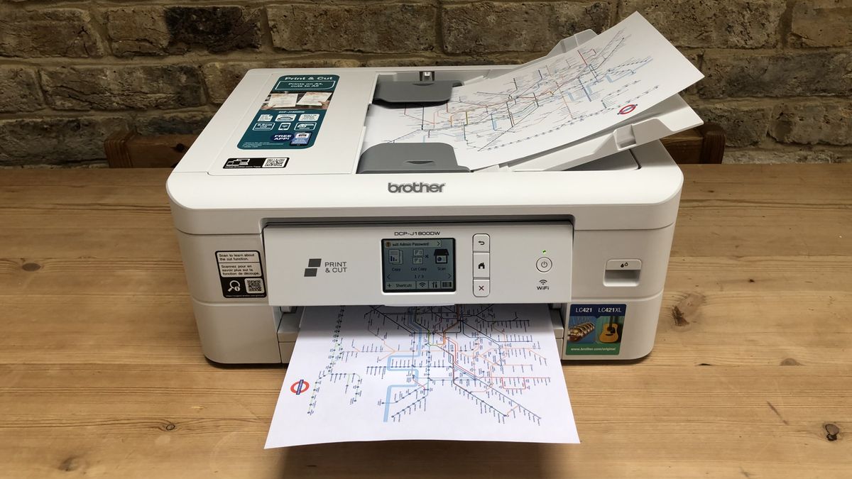 Brother DCP-J1800DW ADF