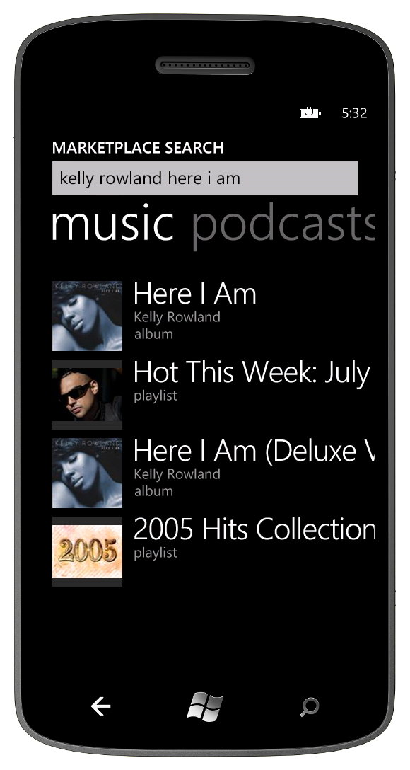 Windows phone 7.5 mango