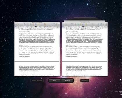 Versions