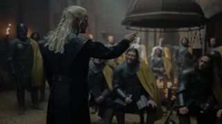 Matt Smith as Daemon Targaryen in House of the Dragon season 3