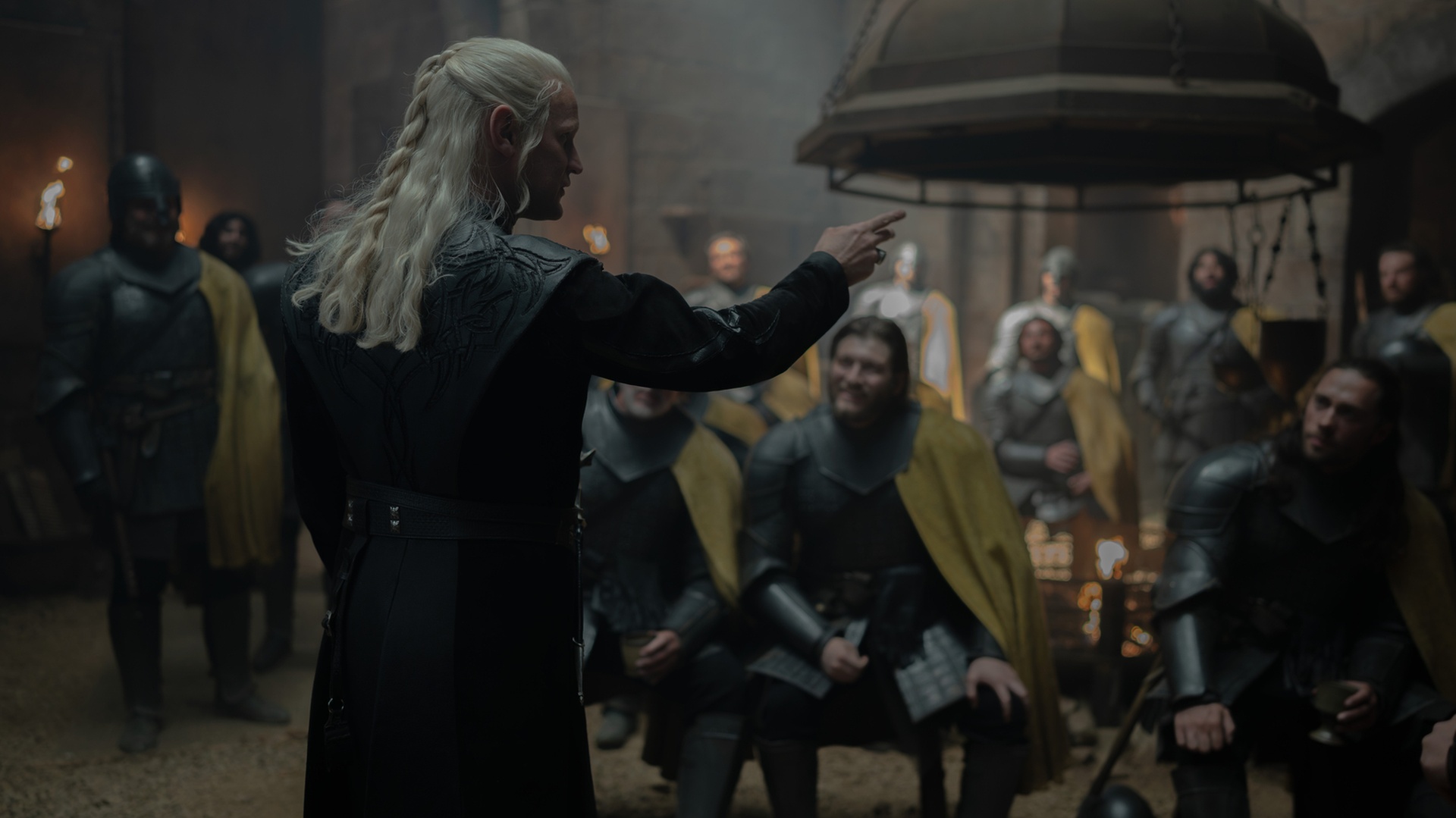 Matt Smith as Daemon Targaryen in House of the Dragon season 3