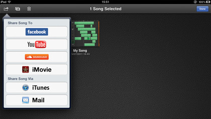 GarageBand Share