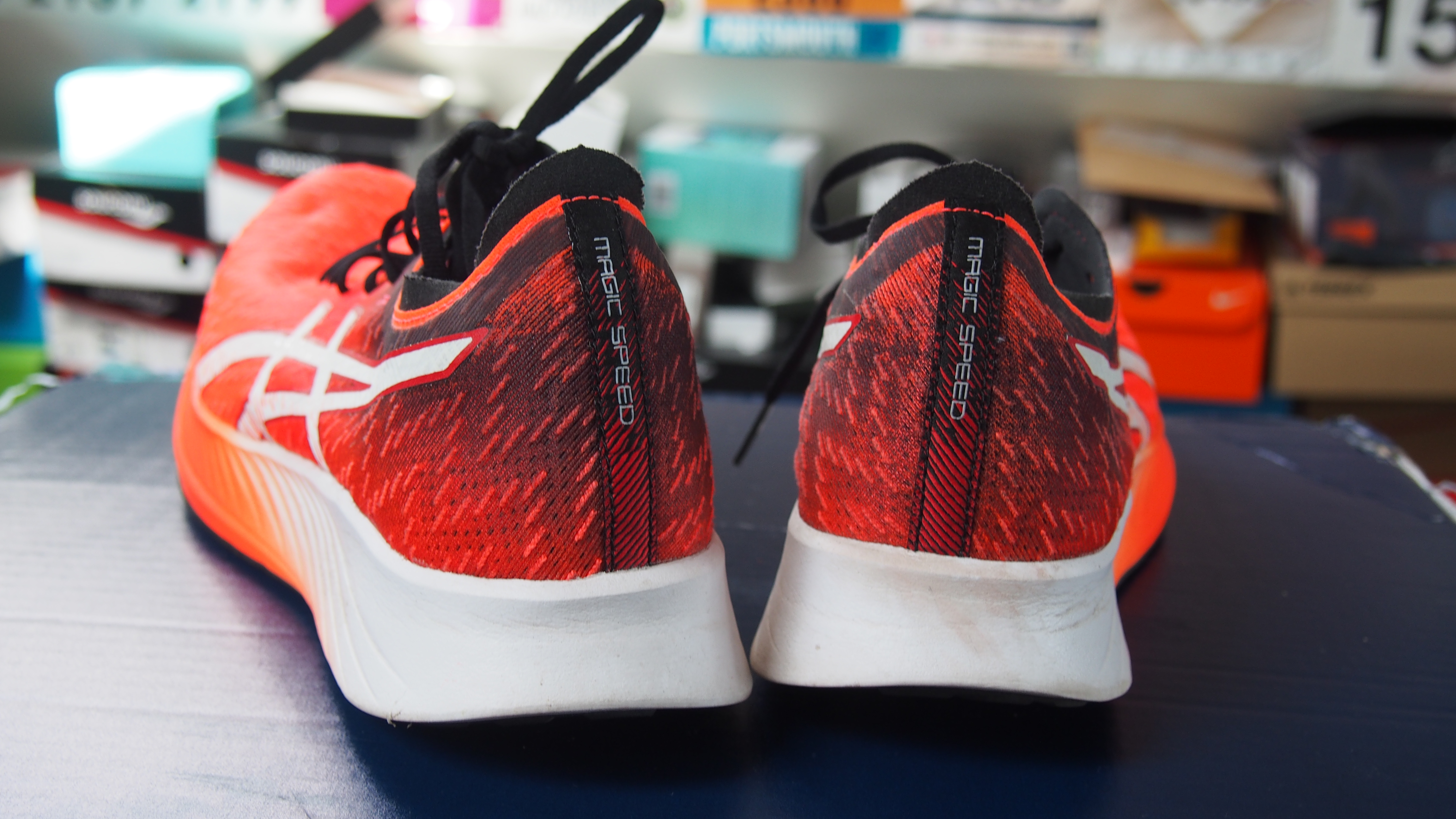 Asics Magic Speed running shoes