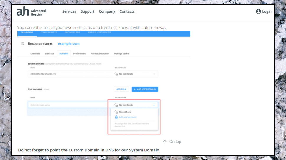 AdvancedHosting Anycast CDN