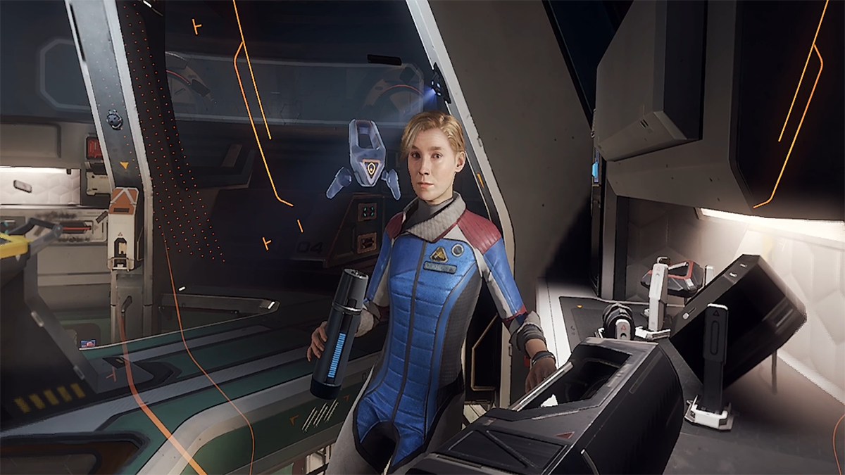 Liv as she appears in Lone Echo 2