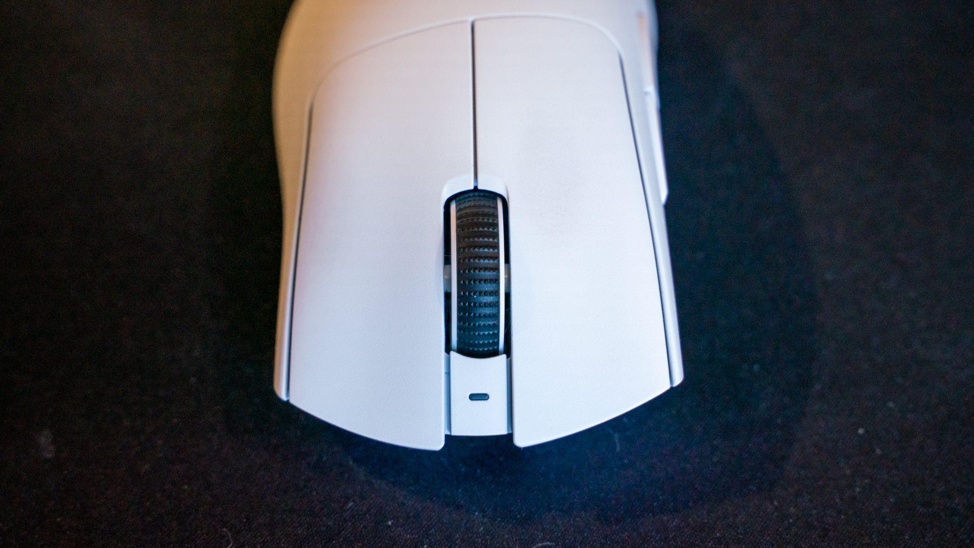Razer Deathadder V3 Pro on a mouse pad