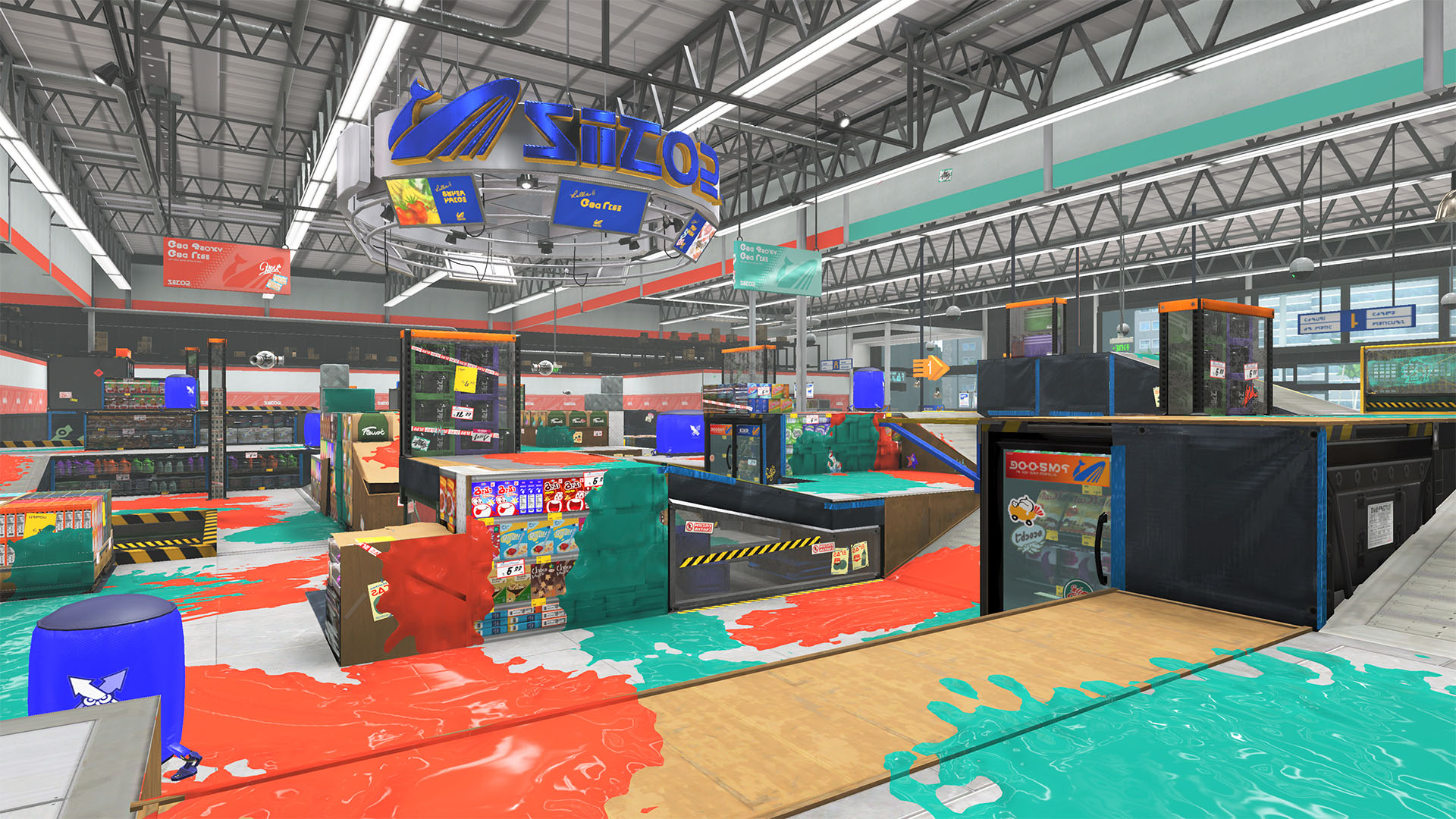 Splatoon 3 maps. Mako Mart
