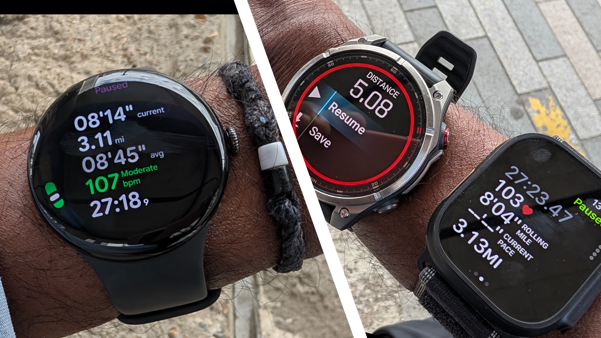 Google Pixel Watch 5 GPS test
