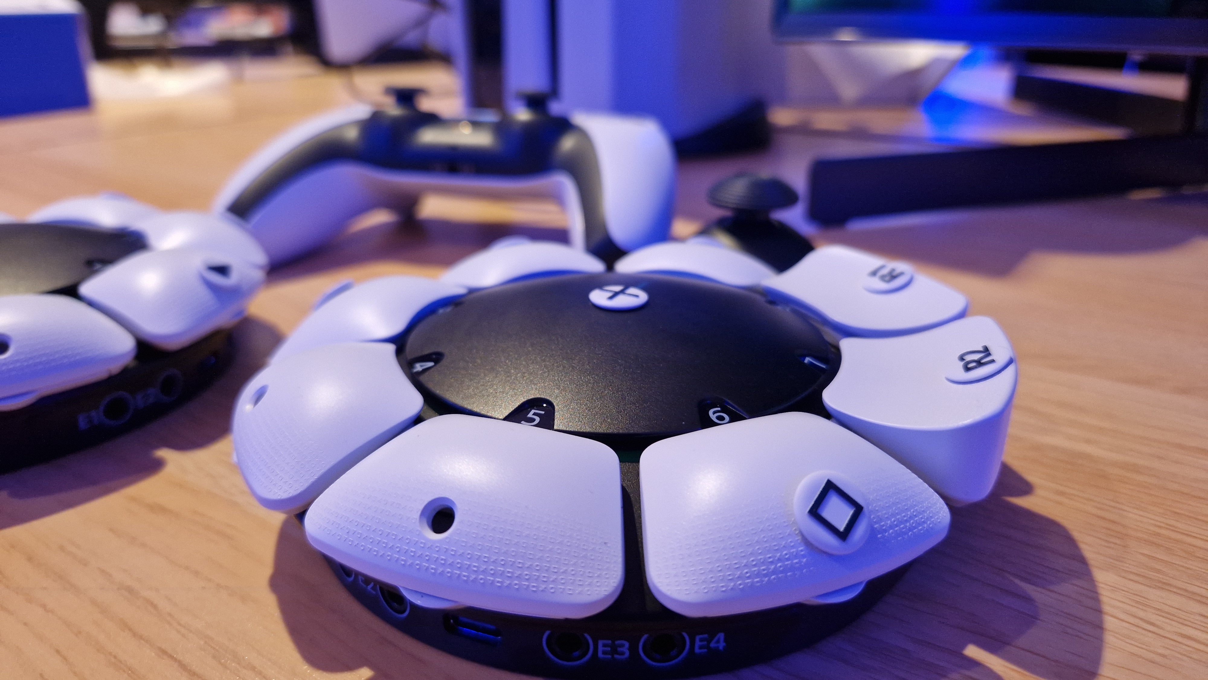 Hands-on picture of the PlayStation Access controller