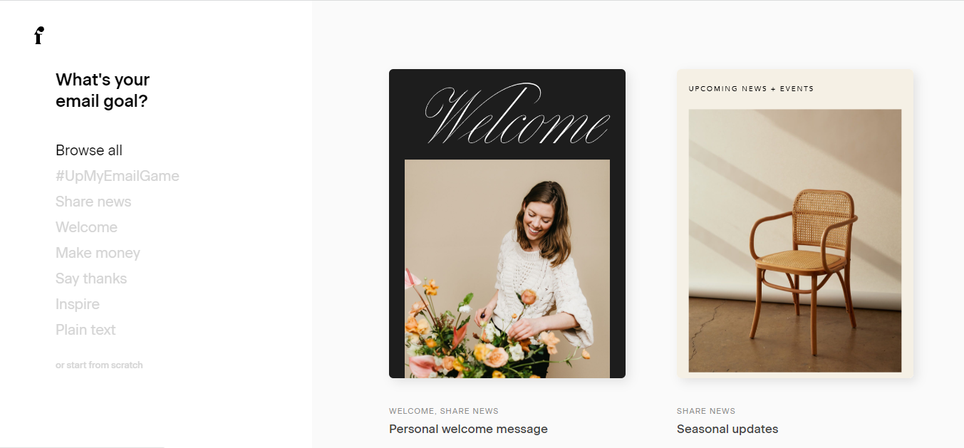 Flodesk email templates