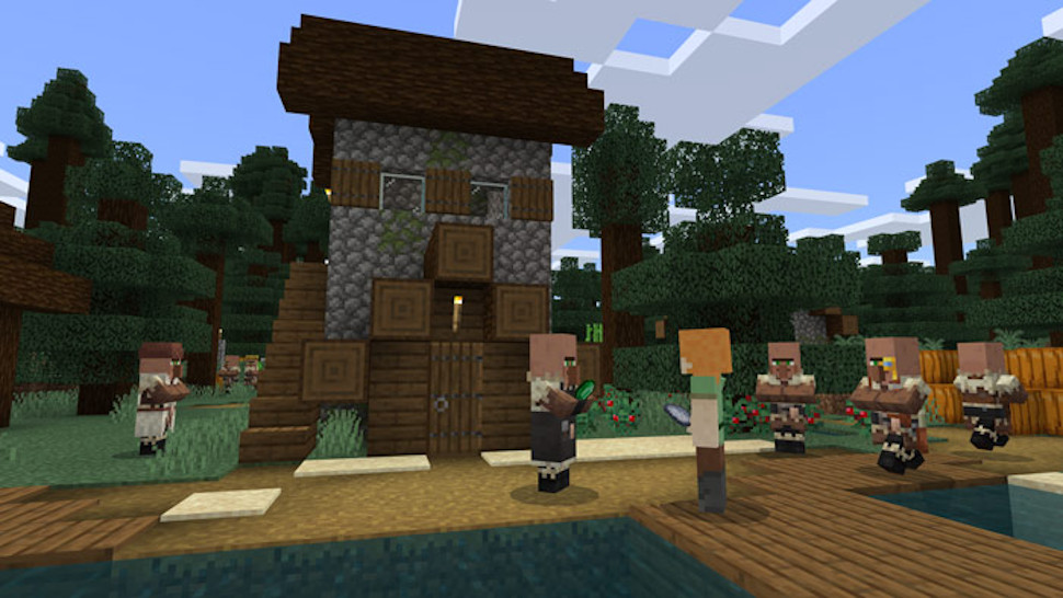 An example of Minecraft texture packs