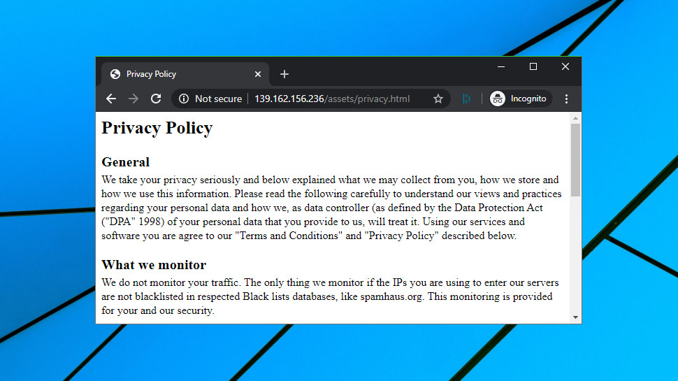Privacy Policy