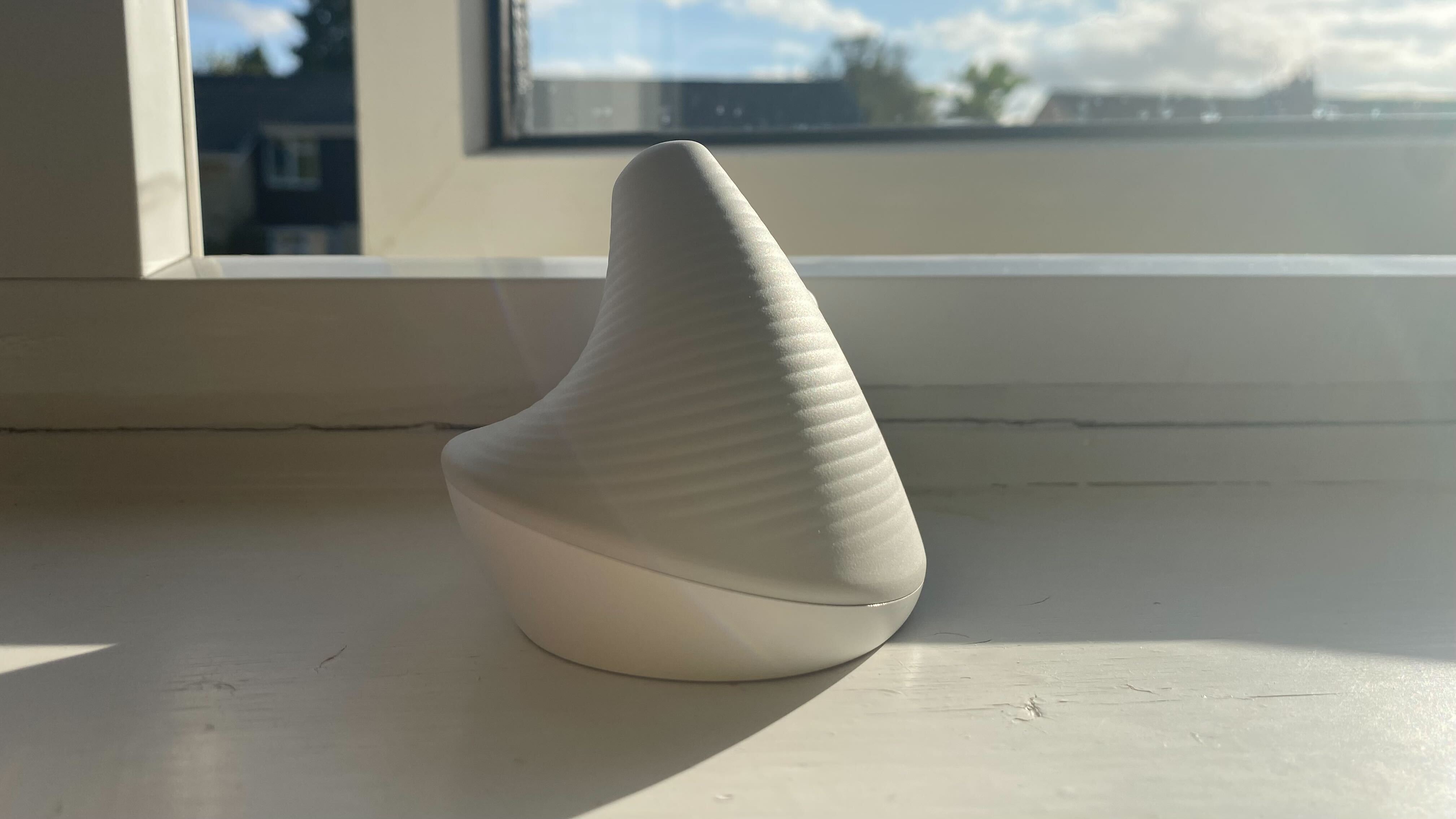 Back view of Logitech Lift Mouse