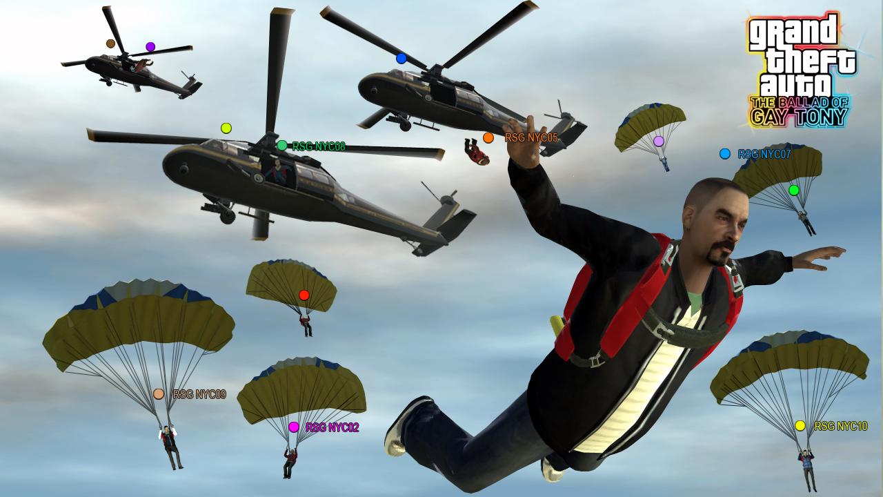 Images from the Grand Theft Auto series