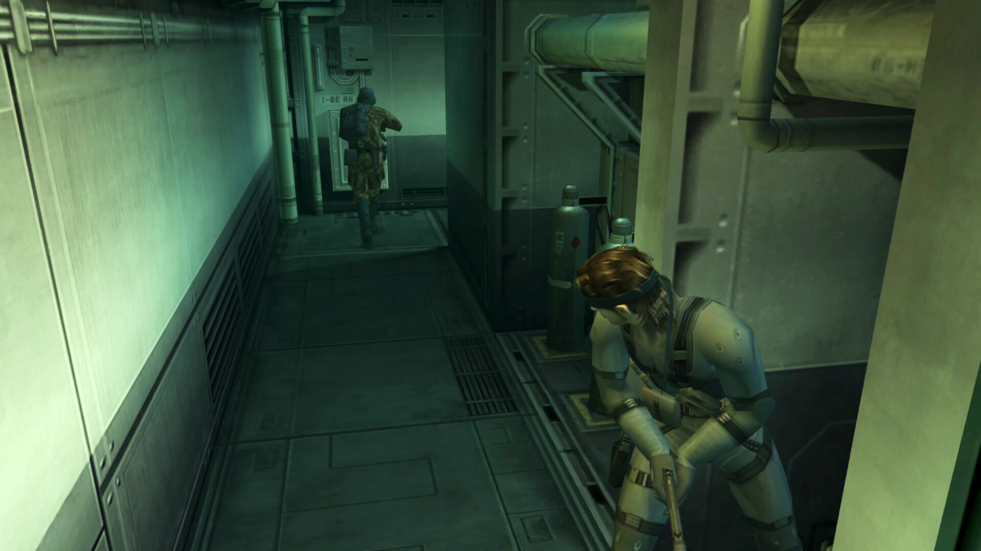 Snake hiding on board an oil tanker