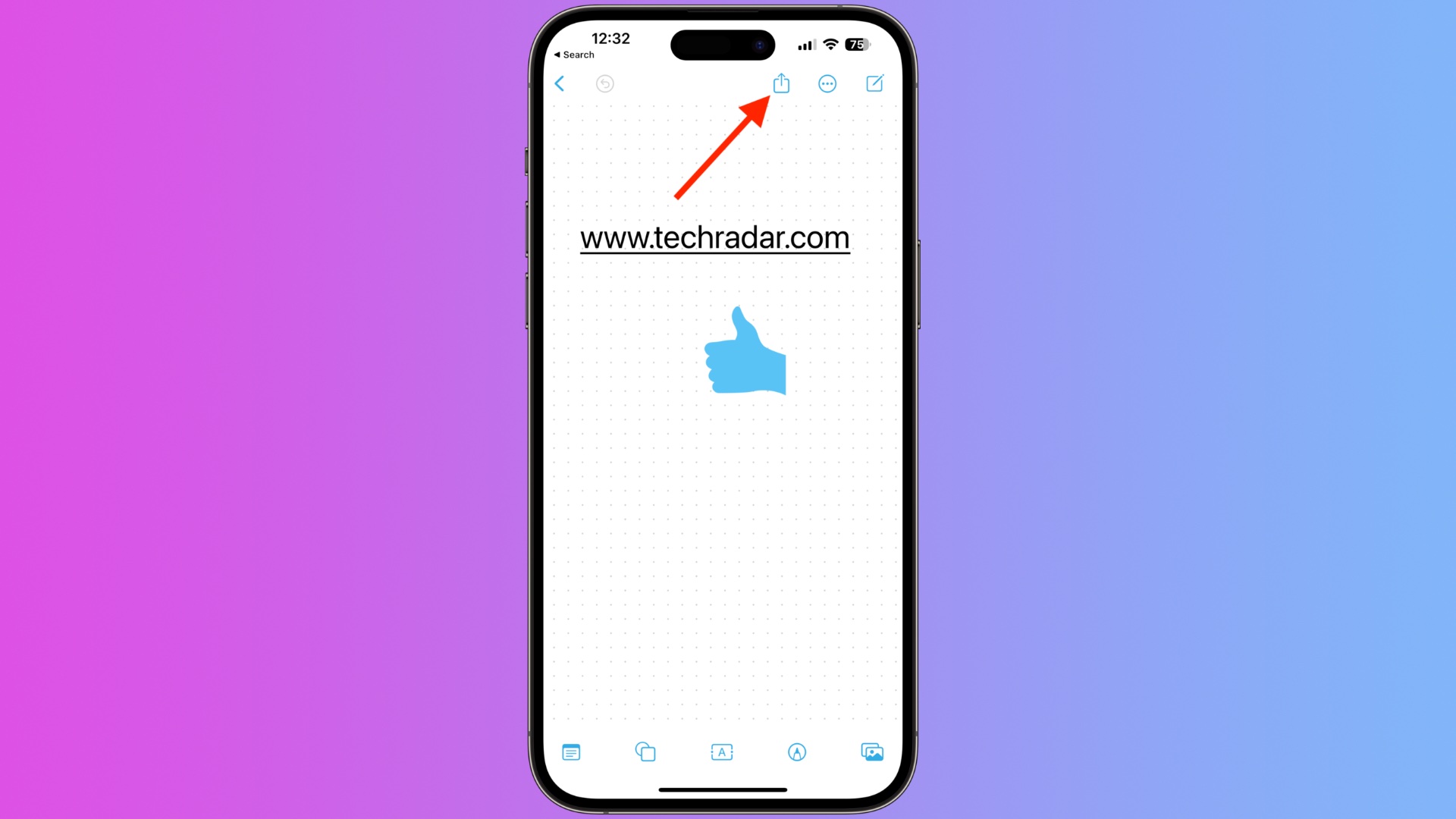 Freeform on iOS
