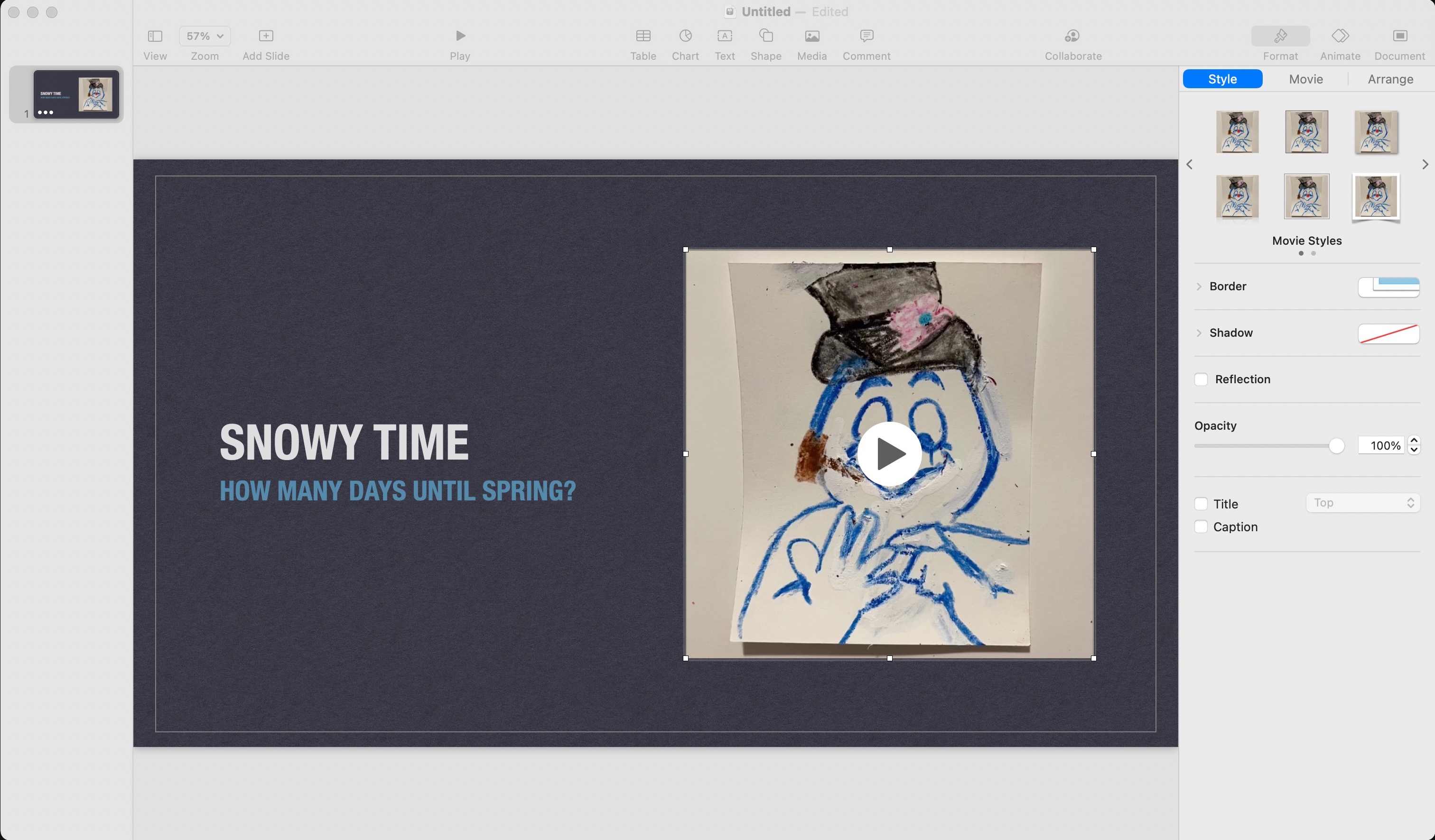 Apple Keynote videos